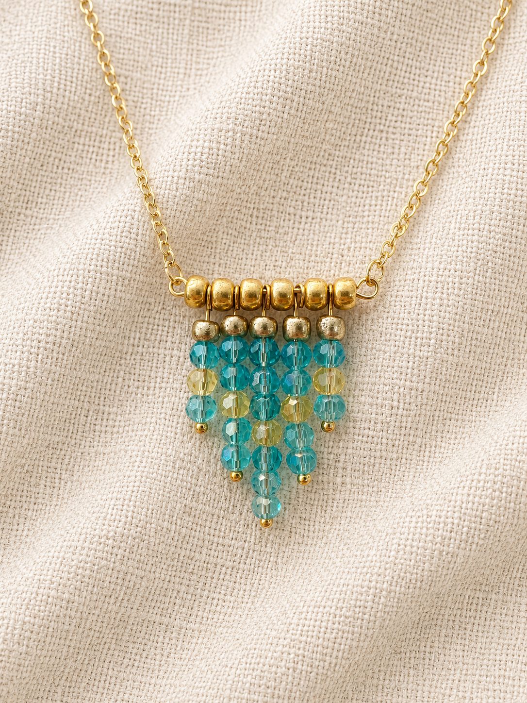 Crystal Cascade Necklace
