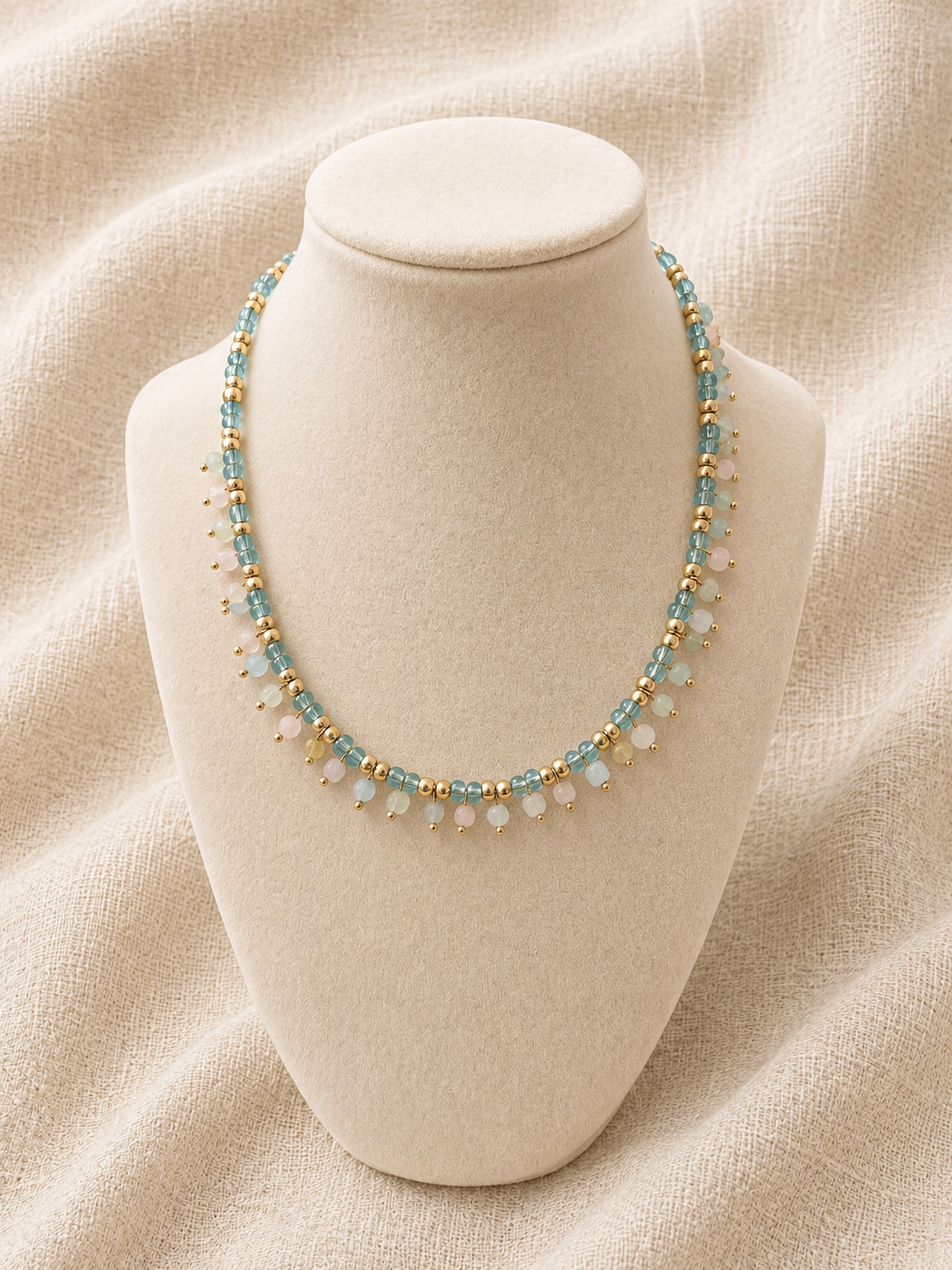 Matsuno Glass Charm Necklace