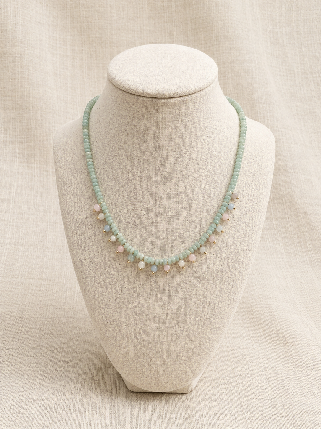 Faceted Amazonite Necklace