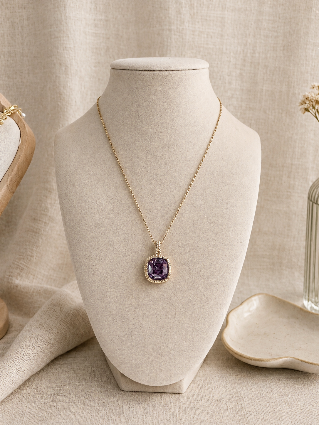 Amethyst Showstopping Simple Pendant
