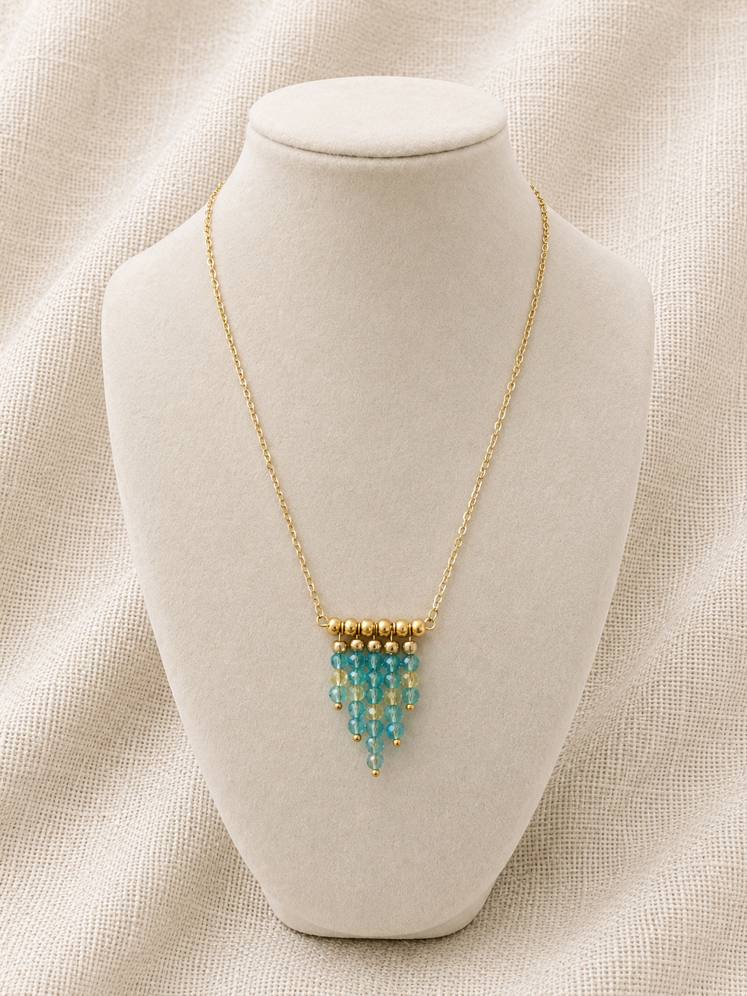 Crystal Cascade Necklace