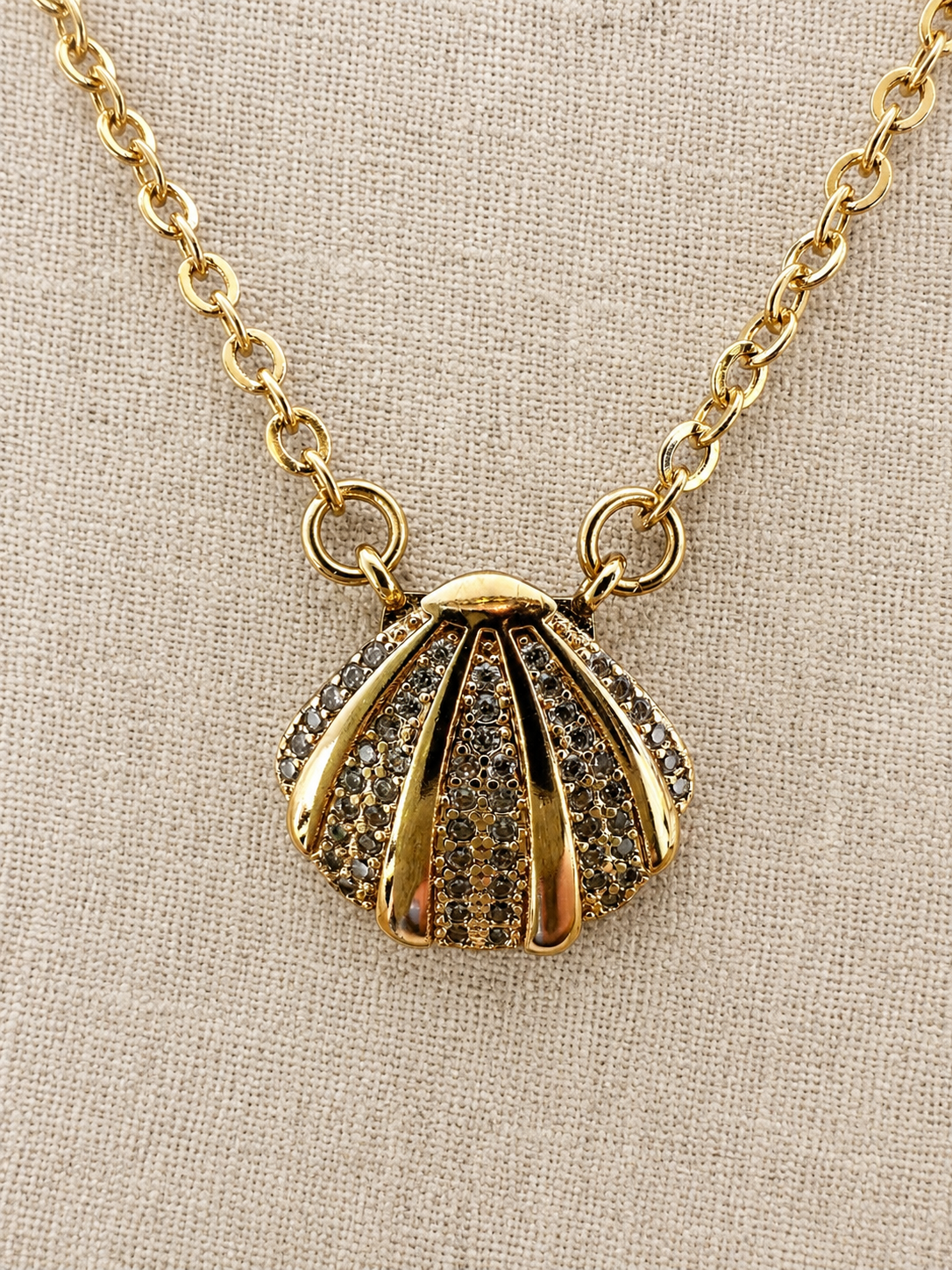 Sparkly Shell Necklace