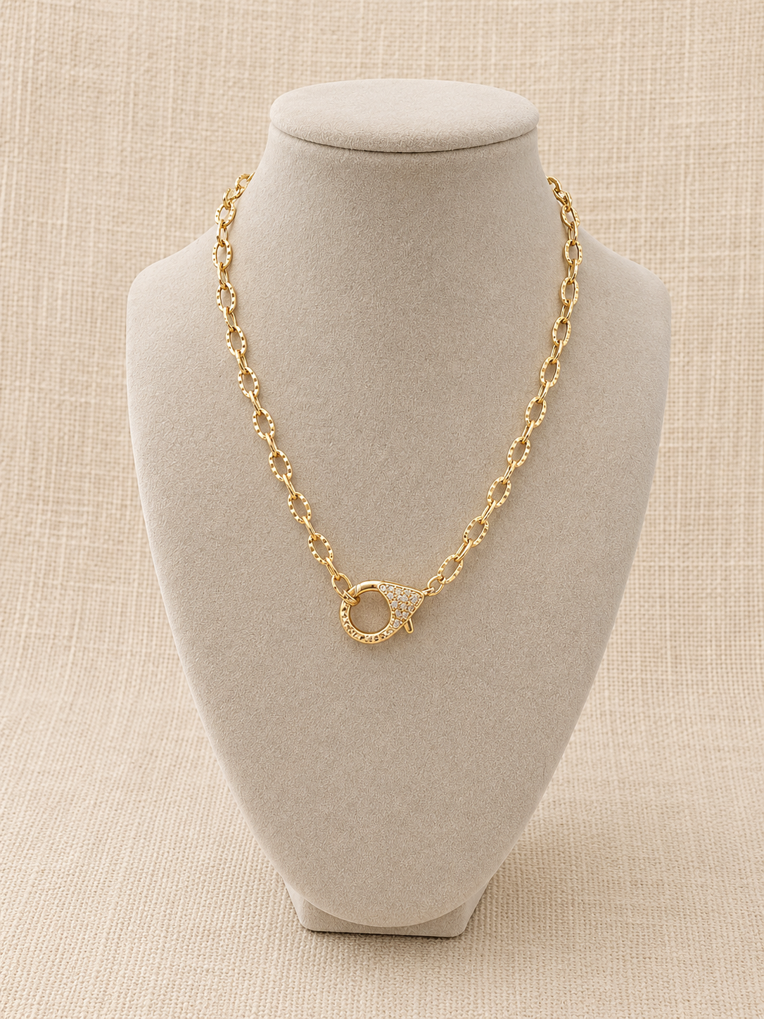 Lobster Clasp Feature Necklace
